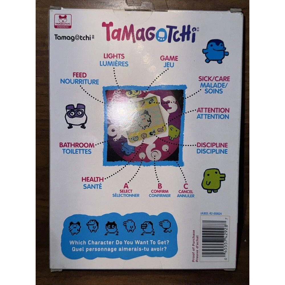 Tamagotchi Gen 1 Virtual Pet Teal Mermaid Shell Bandai New
